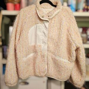 Altar'd State Multicolor Teddy Jacket